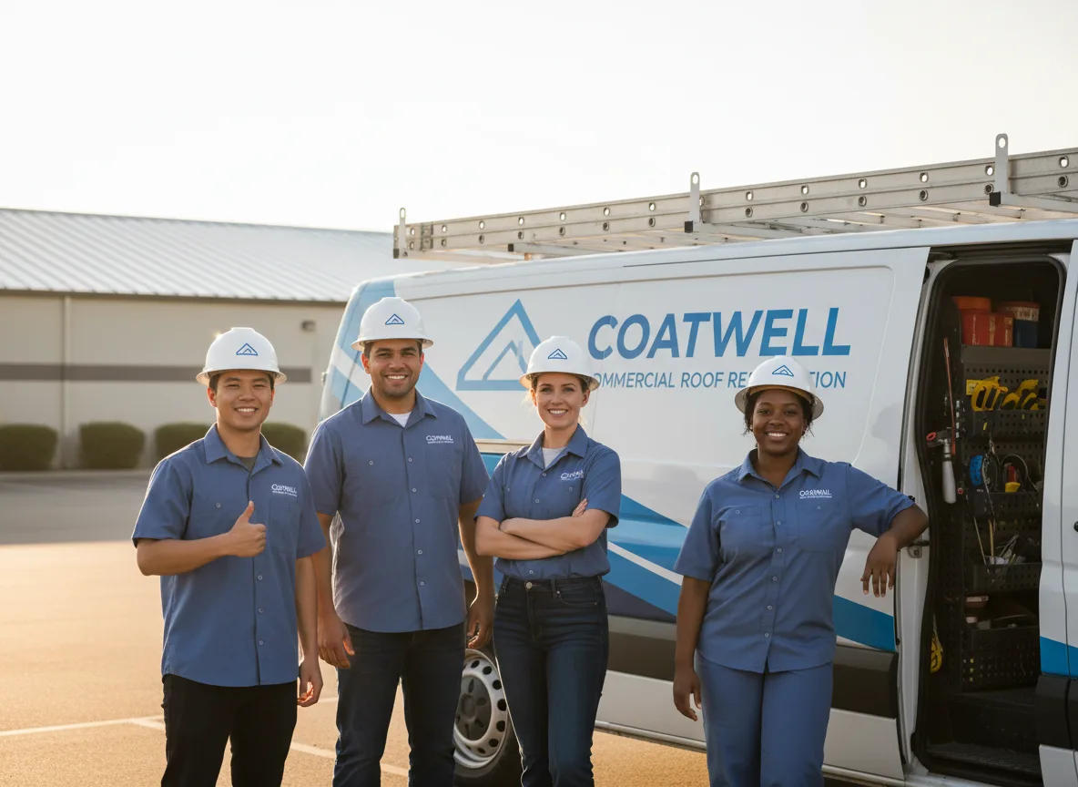 Commercial roof coating company in Seaman, OH